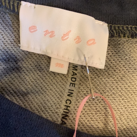 Entro Sweatshirt Tunic Dress - Picture 4 of 6